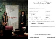 La Dra. Marta Prado Larburu, ponente en el taller “Las reglas Incoterms 2020” en la Cámara de Comercio de Avilés