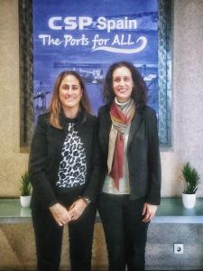 La Dra. Marta Prado Larburu visita CSP Iberian Bilbao Terminal, Puerto de Bilbao