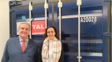 La Dra. Marta Prado Larburu se reúne con Victor Martin, presidente de los transitarios de Bizkaia (ATEIA Bizkaia-OLT)