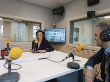 La Dra. Marta Prado Larburu, CEO de DS4T - Digital Solutions For Trade, spin-off de INCOTRANS - International Business Group, entrevistada por Azul Tejerina en Radio Bilbao Cadena Ser
